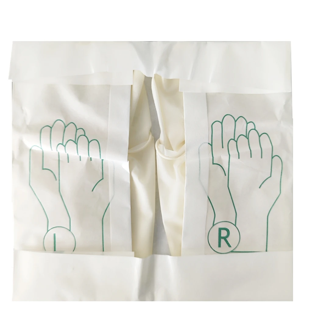 High quality stock latex  surgical glove 7.5 with powder cheap price