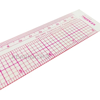 Samfox L-Square Sewing Ruler - Plastic Garment Grading Ruler For Dressmaking
