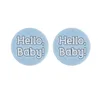 HELLO BABY Perle focale Bleu Pastel SA253
