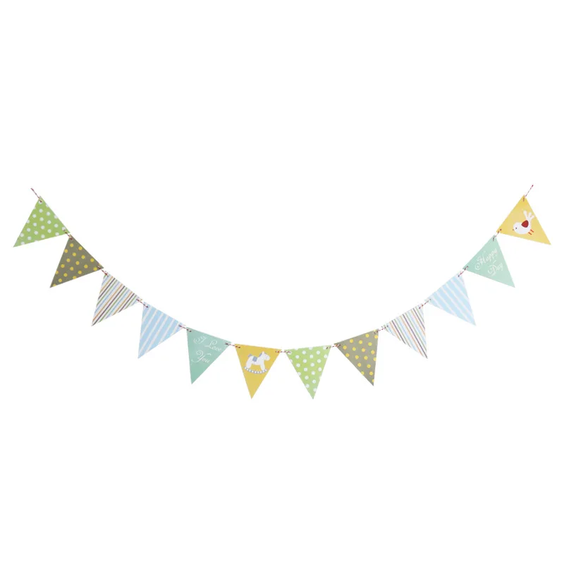 Bunting Birthday Decoration Illustration, Bunting, Birthday Decoration...