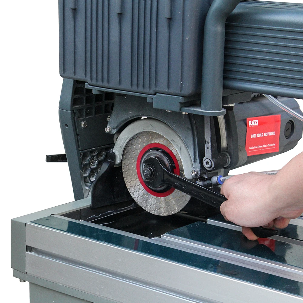 Raizi BigDog Automatic Bridge Wet Tile Saw for Large Format Porcelain Ceramic Tile Granite Marble Stone