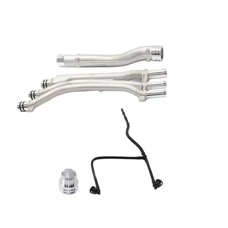 High Level Engine Cooling Hoses Coolant Pipe Aluminum Upgrade Repair Kits for Porche Cayenne 4.5  94810605906   94810604907