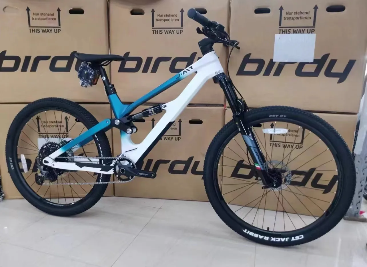 Java Saltafossi Carbon Fiber Soft-Tail MTB 27.5 Inch Full Suspension ...