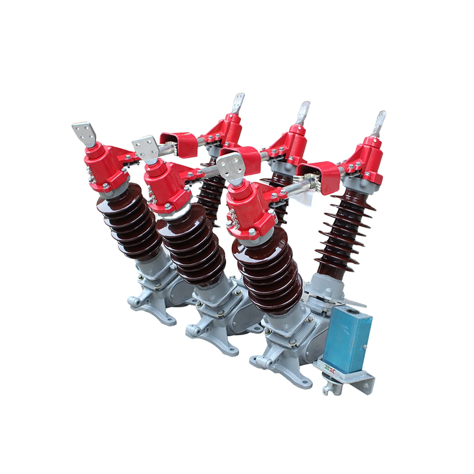 Three Phase Isolator Disconnector Switch GW4 Outdoor High Voltage 33KV 36KV 400A 630A 1000A 1250A Industrial 10kv Switch 3p 1350