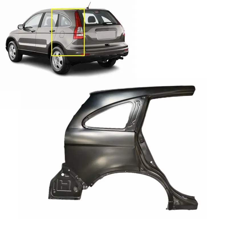 OEM high quality rear body kit auto parts quarter panel rear fender for HONDA CR-V CRV 2007-2009 2010 2011