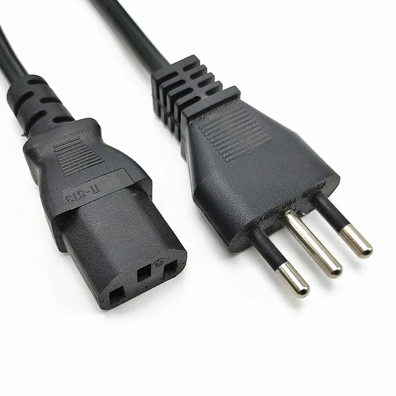 6FT 10FT 20FT UK EU US Plug AC Power Cord C5 C7 C13 Nema5-15P 3pin Computer Power Cable插图4