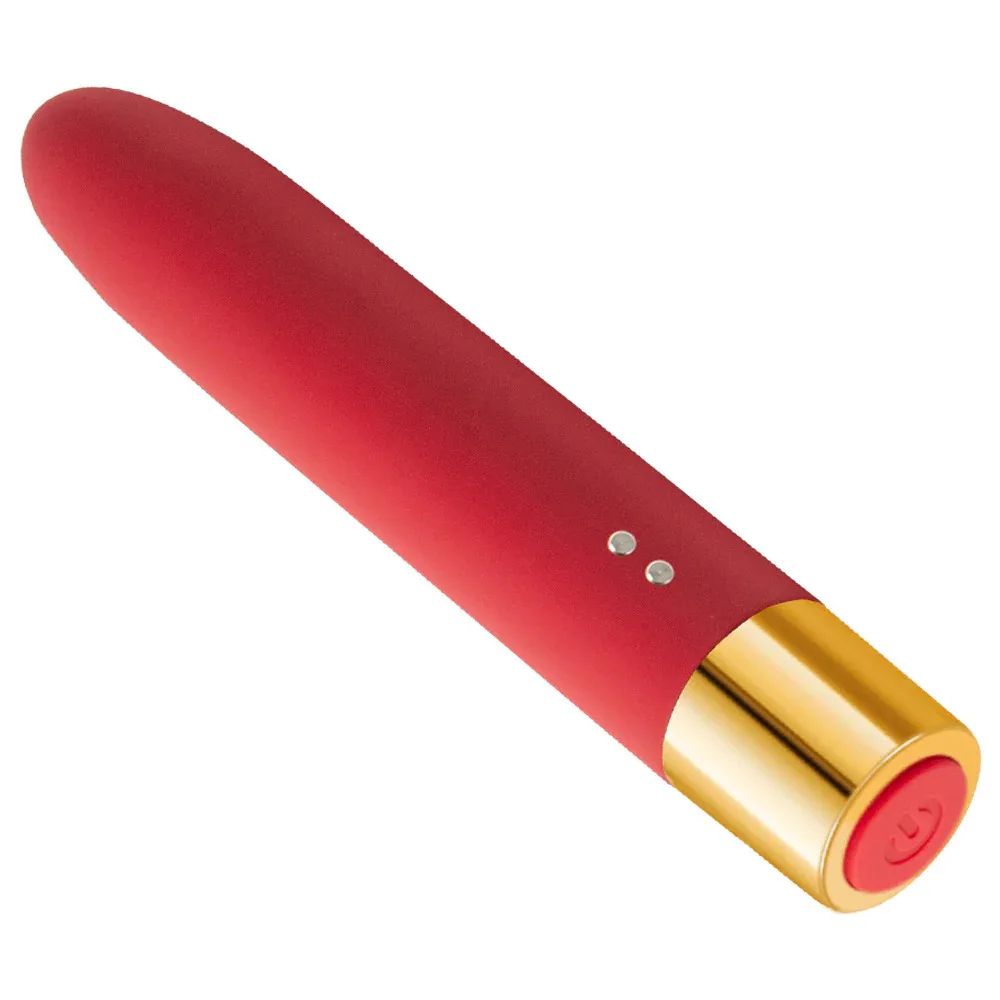 High Frequency USB Charge Powerful Vibrator  Mini Vibrator Lipstick Size Mini Portable Bullet Vibration Massager for Woman