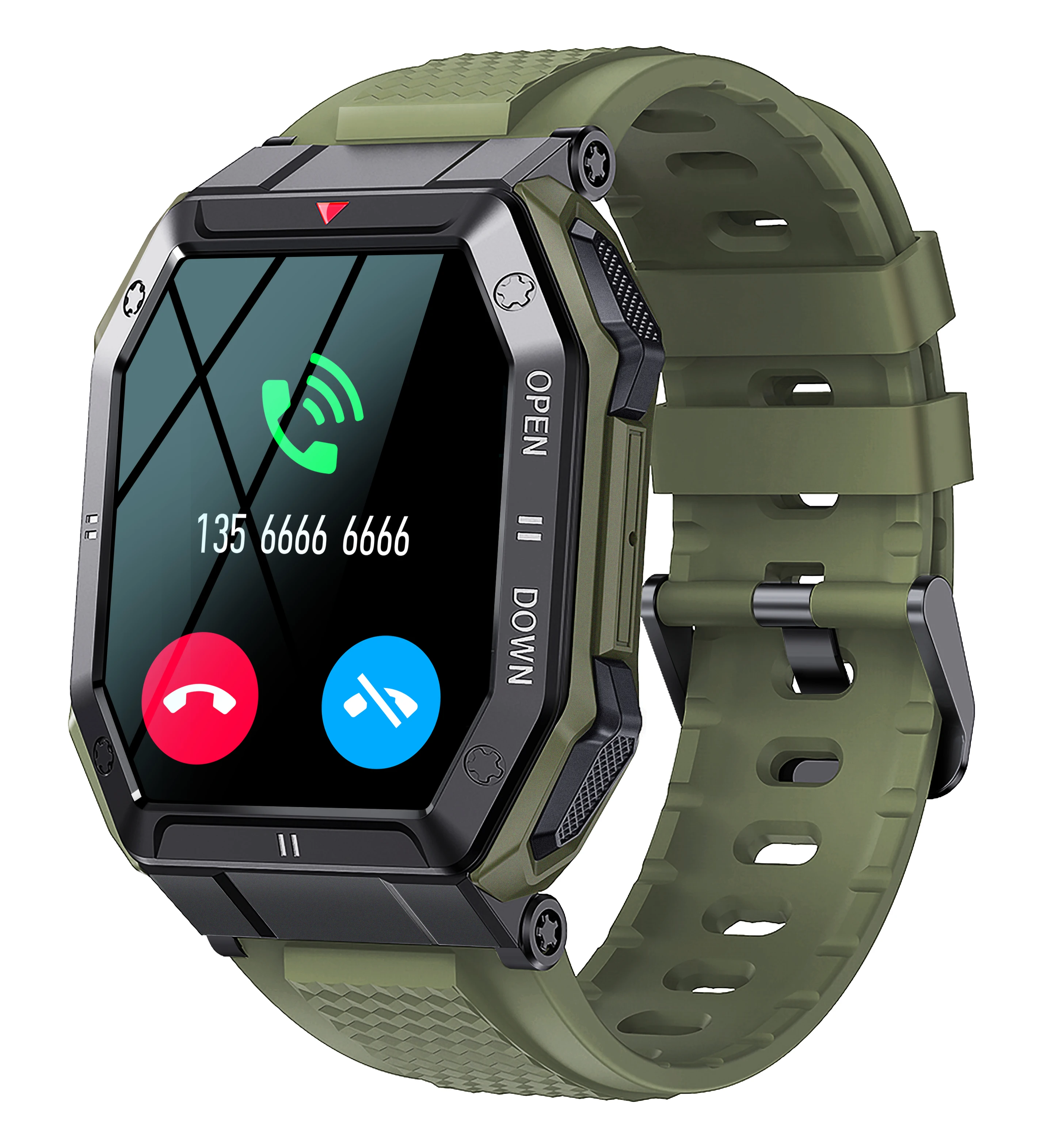 Ip68 waterproof discount smart watch review