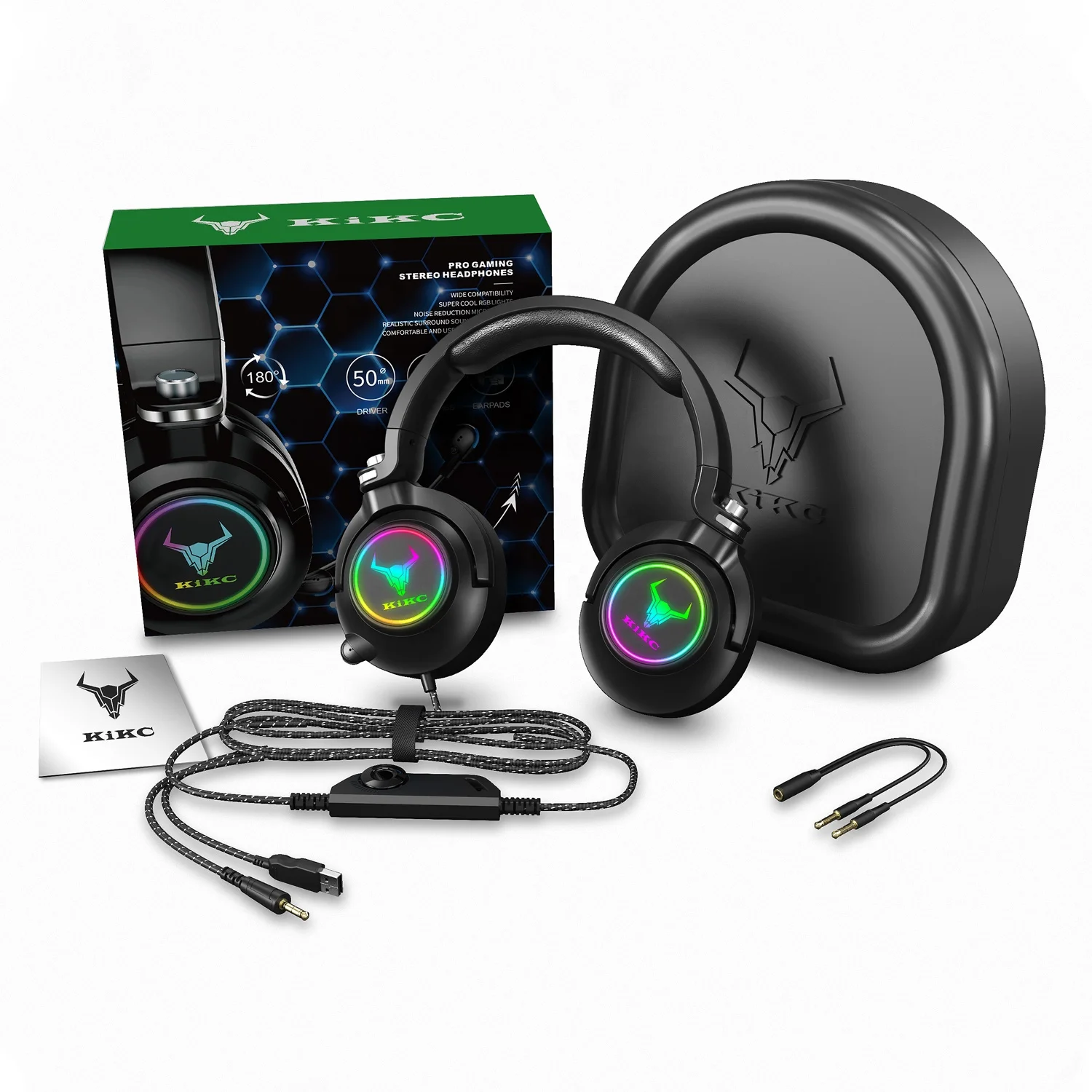 Kiki Et600 Best Gaming Wired Rgb 