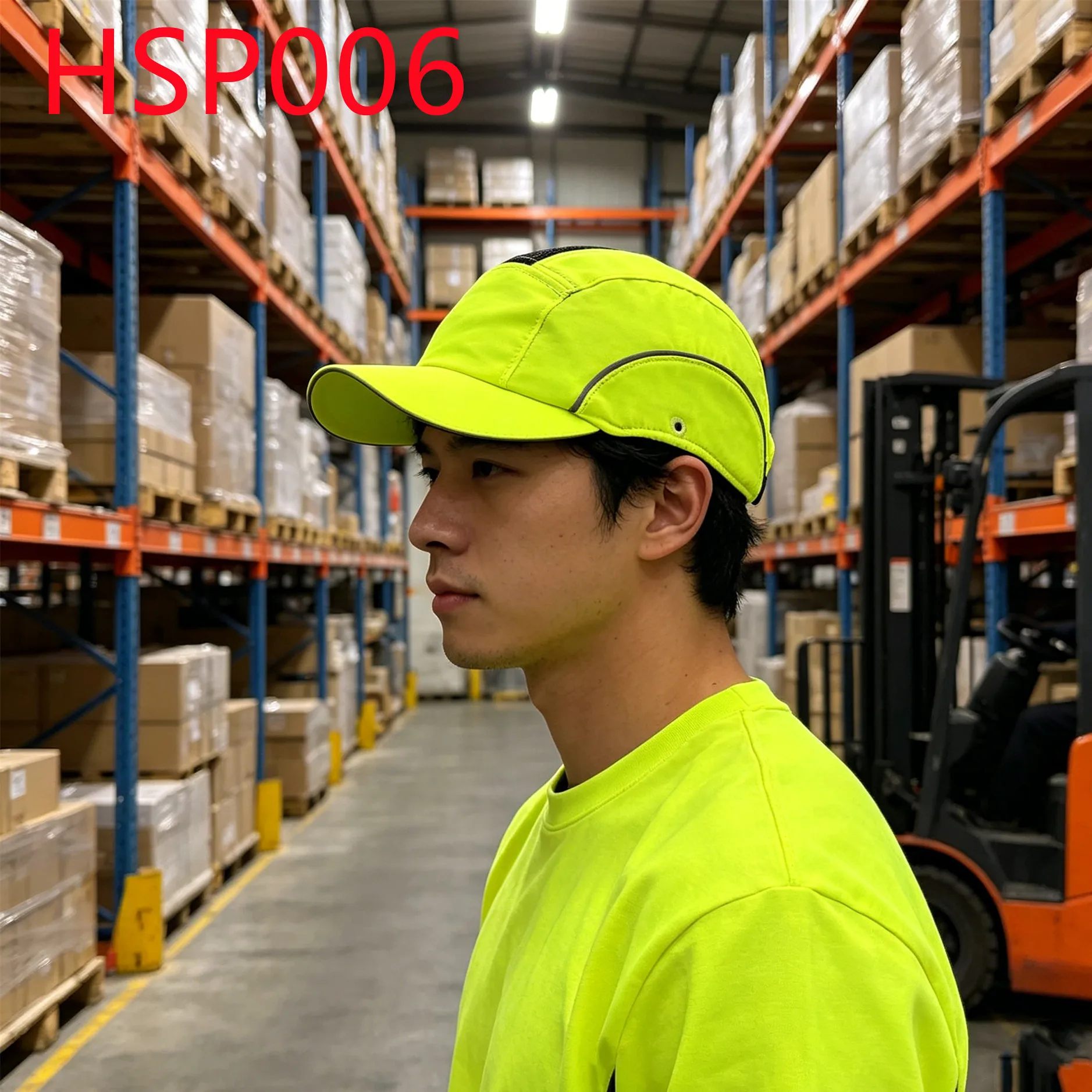 YYR,Garage Work Sturdy Construction Durable Shell Bump Caps Delivery Service Breathable Padding Neon Color Safety Helmet HSP006