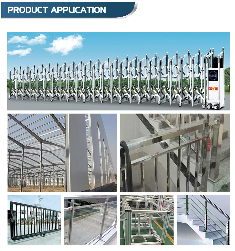 Decorative application 410J2 stainless steel square pipe Decorative application 410J2 stainless steel square pipe