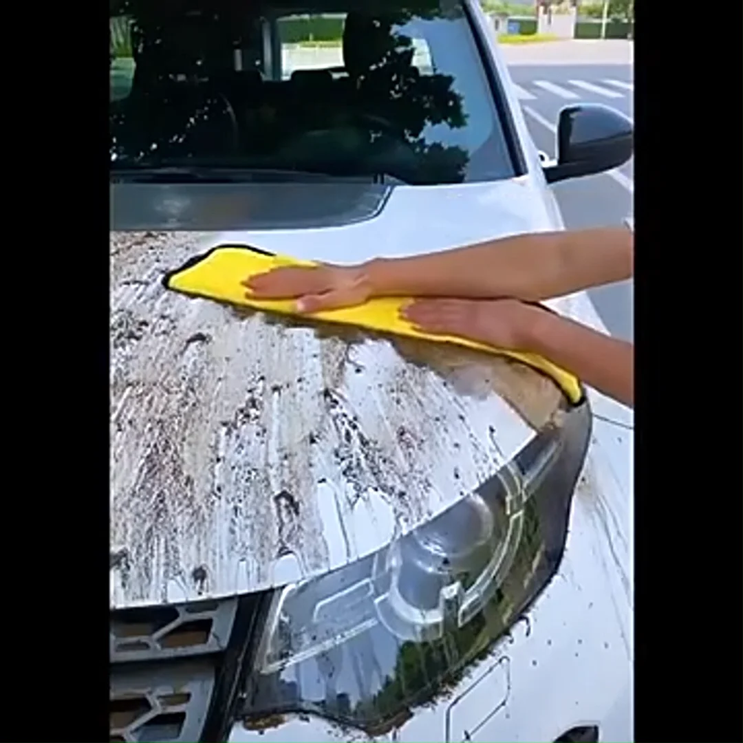 Drying Car Cleaning Cloth Soft Microfiber Car Cleaning Polishing Towel
