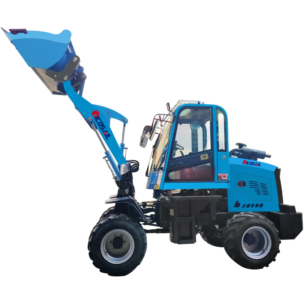 Cheap Price High Quality Mini  Wheel ZL906 910 Loader 800 kg 1000 kg for  Exporting Wheel Loader Price List