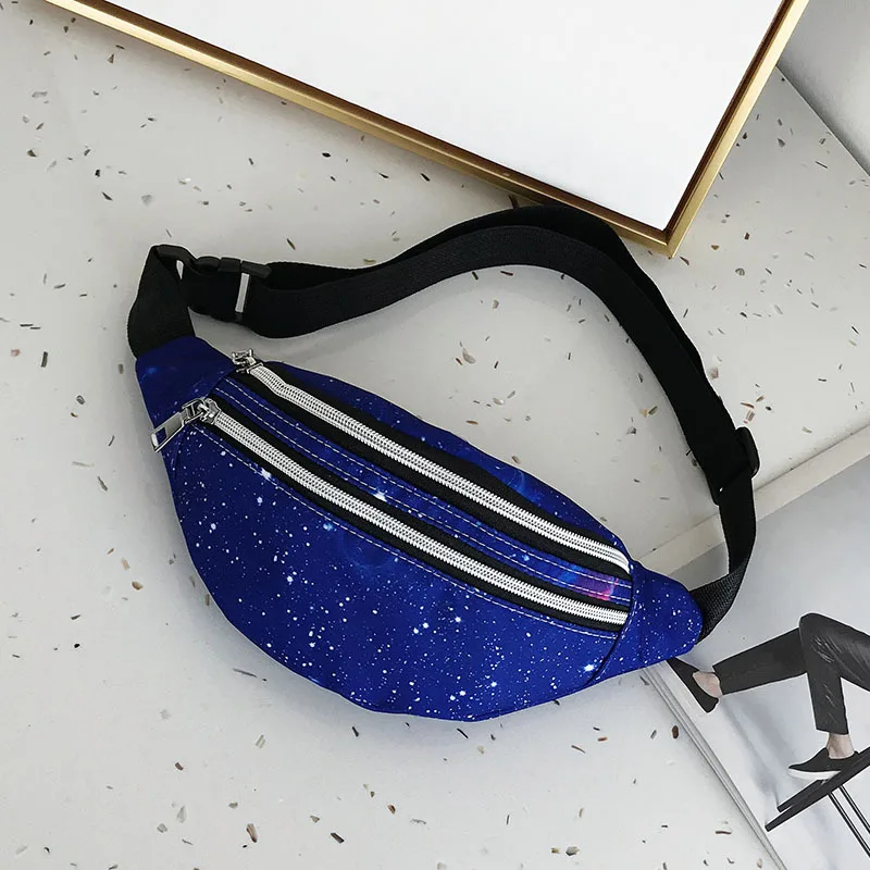 Waterproof Star Printed Ladies Bum Bag for Outdoor Travel ODM