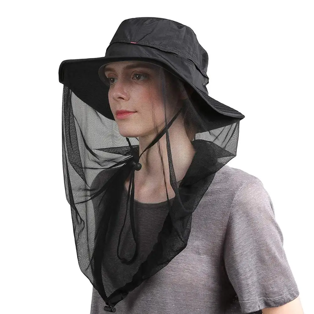 Mosquito Head Net Hat Outdoor Upf 50 Sun Hat With Mesh Protection From Insect Bug Bee Gnats Bucket Boonie Hat Cap Outdoor B15 Buy Mosquito Head Net Hat Mosquito Head Net Mosquito Head Net