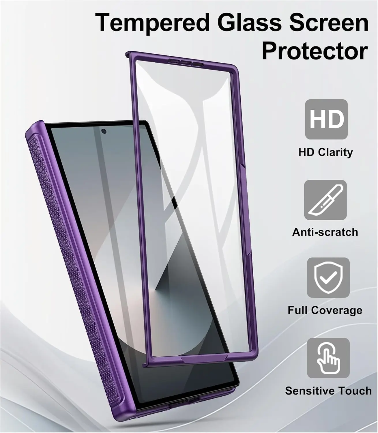 Fit for Samsung Galaxy Z Fold 6 5  Ultra-Thin Durable Shockproof Case with Screen Protector Full Body Protections manufacture