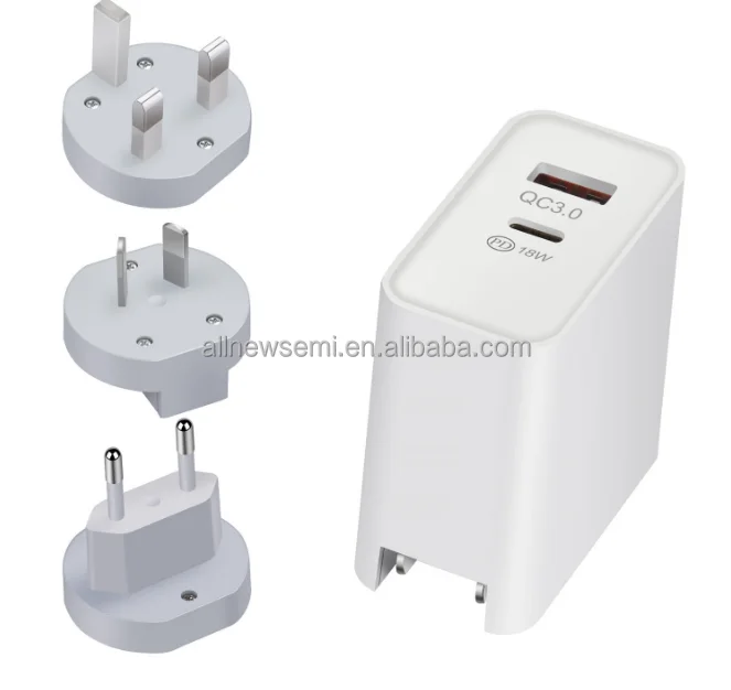 New 36W charger QC 3.0 + PD double fast charging head CA-25