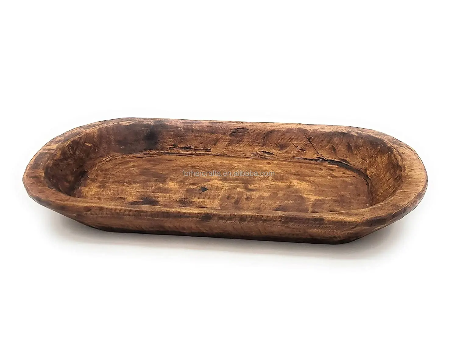 Wooden Dough Bowls Wholesale Farmhouse Brown Rustic Wooden Dough Bowls