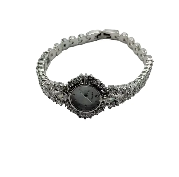 Luxury Women's Diamond Stainless Steel Watch