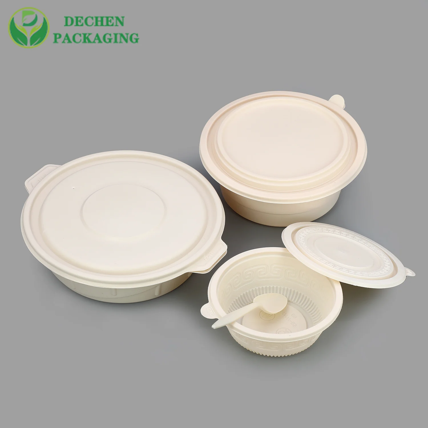 Biodegradable Disposable Food Bowls - Suitable for Hot Soup &amp; Takeaway