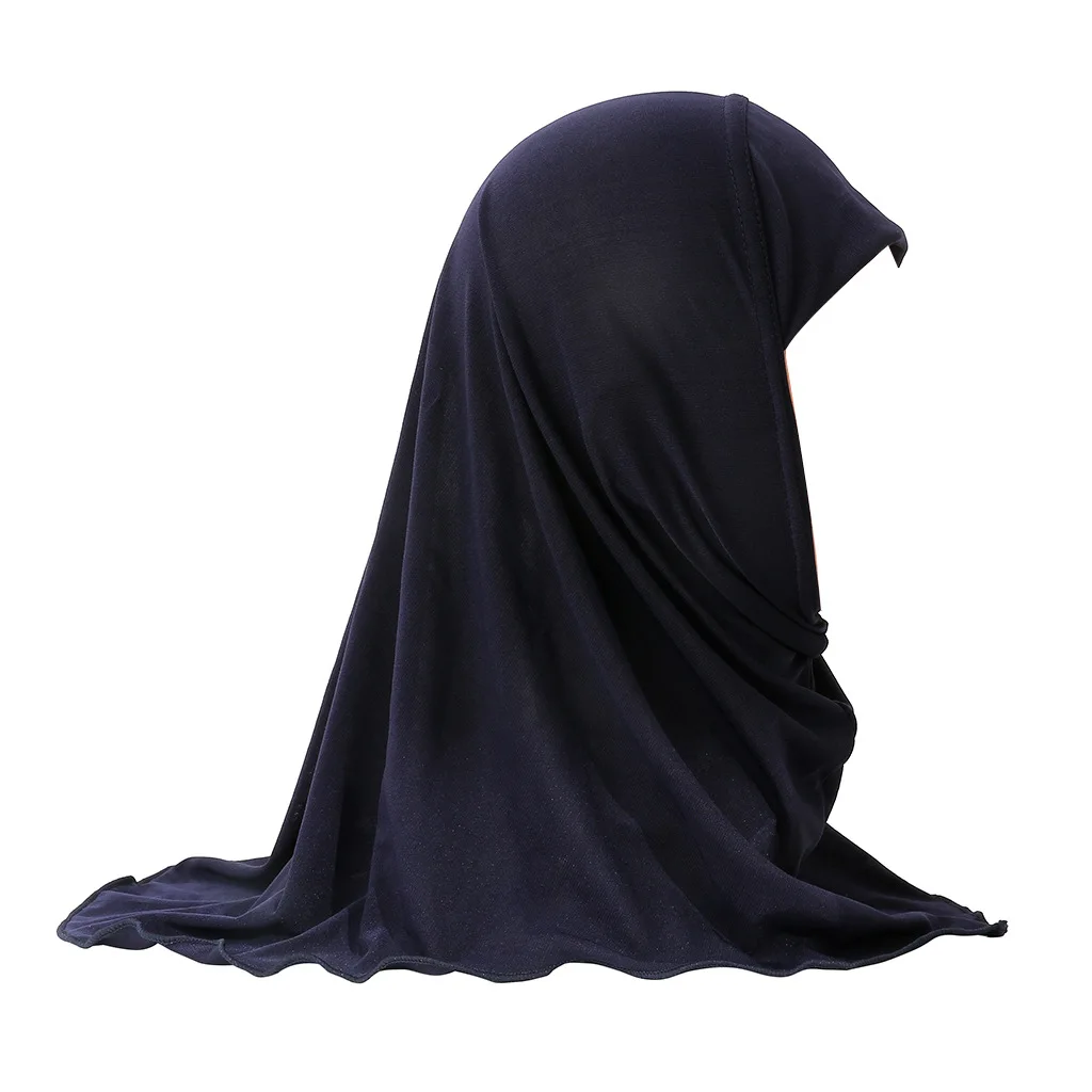 Hijab Amira Per Bambine (2-6 Anni) - Sciarpa Islamica In Poliestere, Colore Rosa, Nuovo Con Etichette - 4