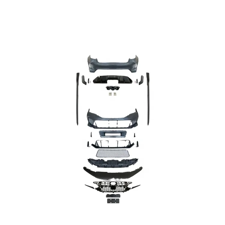 KEBEL Auto Body Parts Bumper Assembly OEM Car Front Bumper Kit for Honda Civic 2022