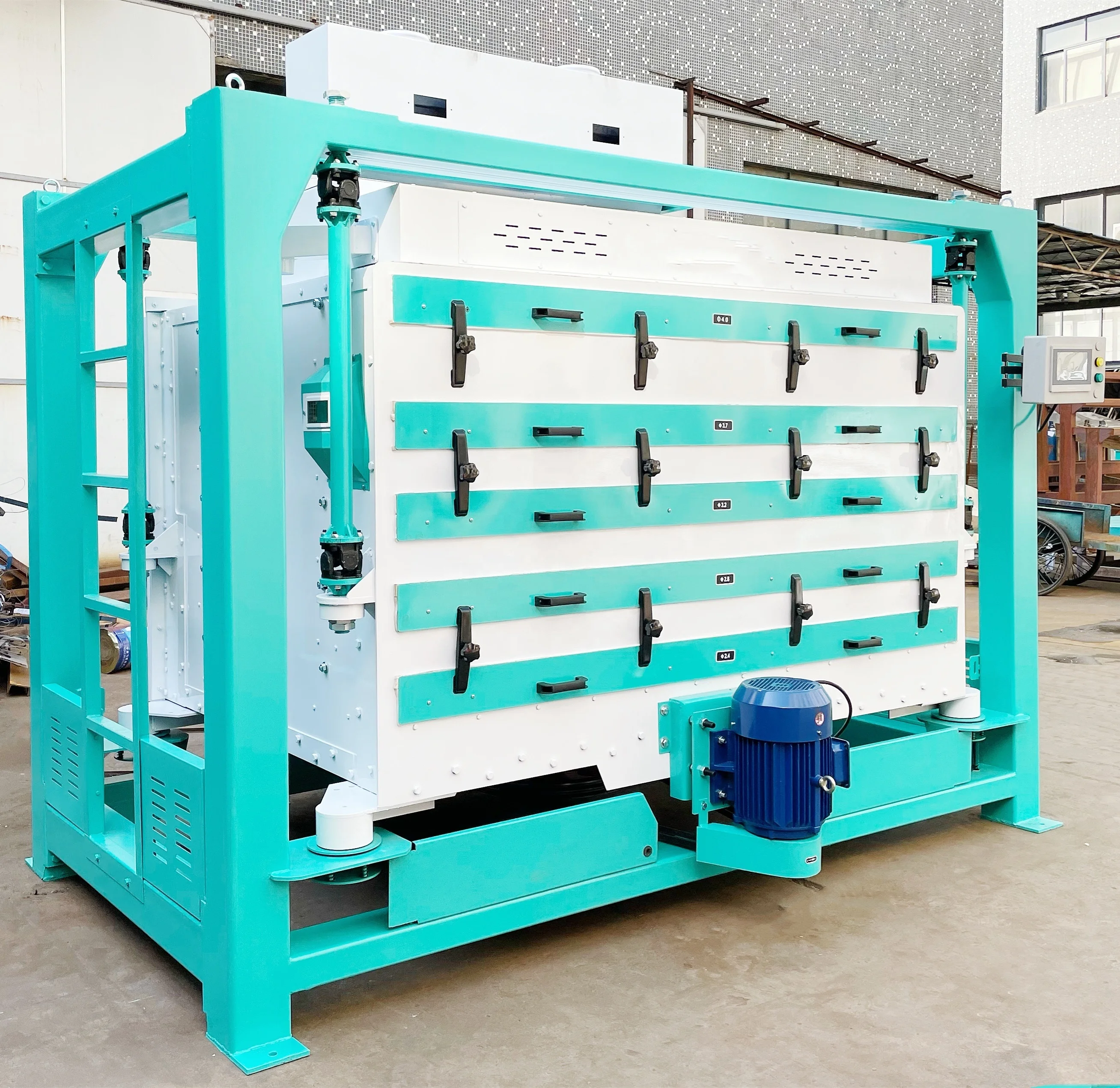 MMJP Rice Grader for Rice Mill - Intelligent Vibration Multi-Layer ...