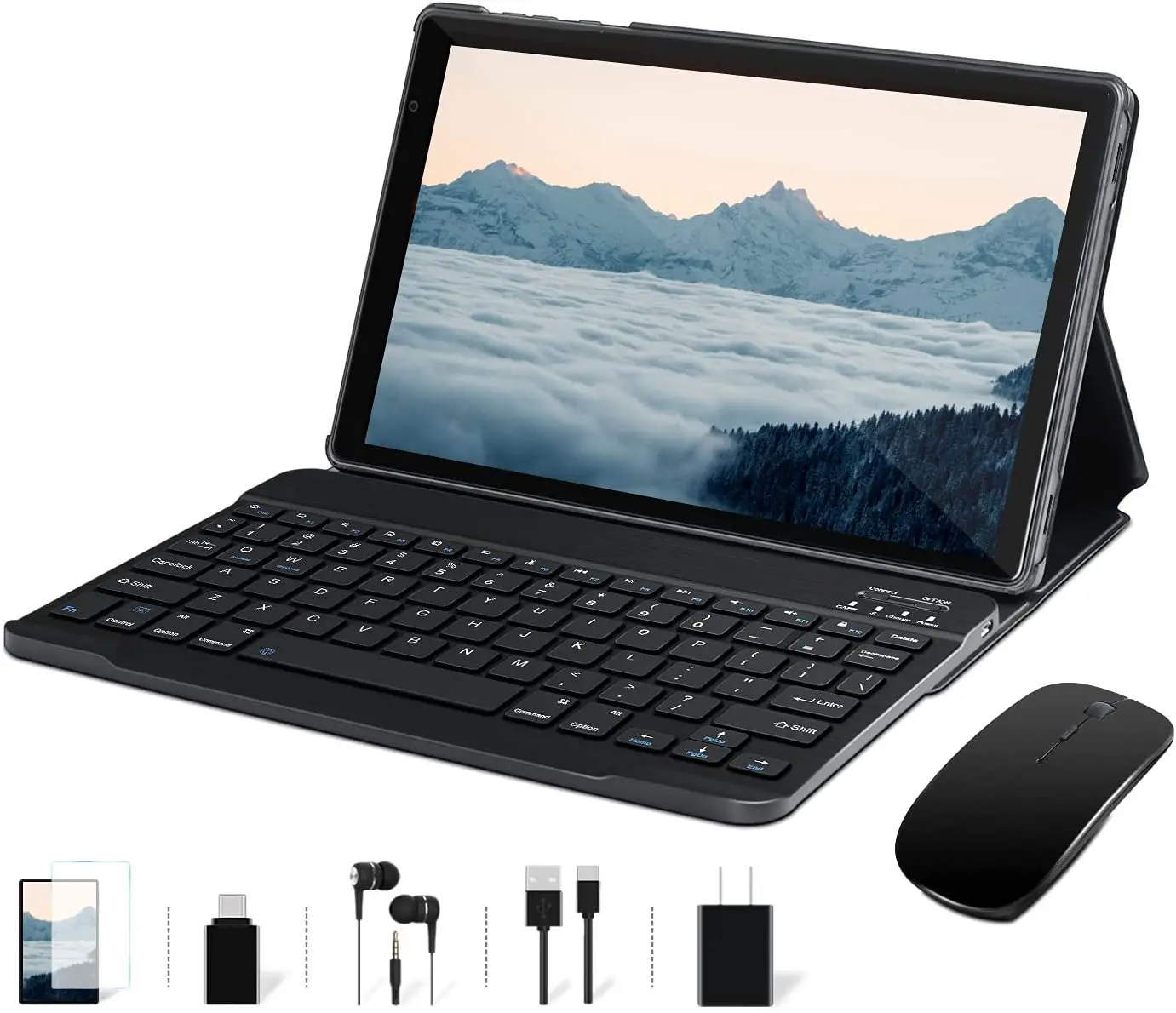  FACETEL 10 inch Tablet Android Tablet with Keyboard 2