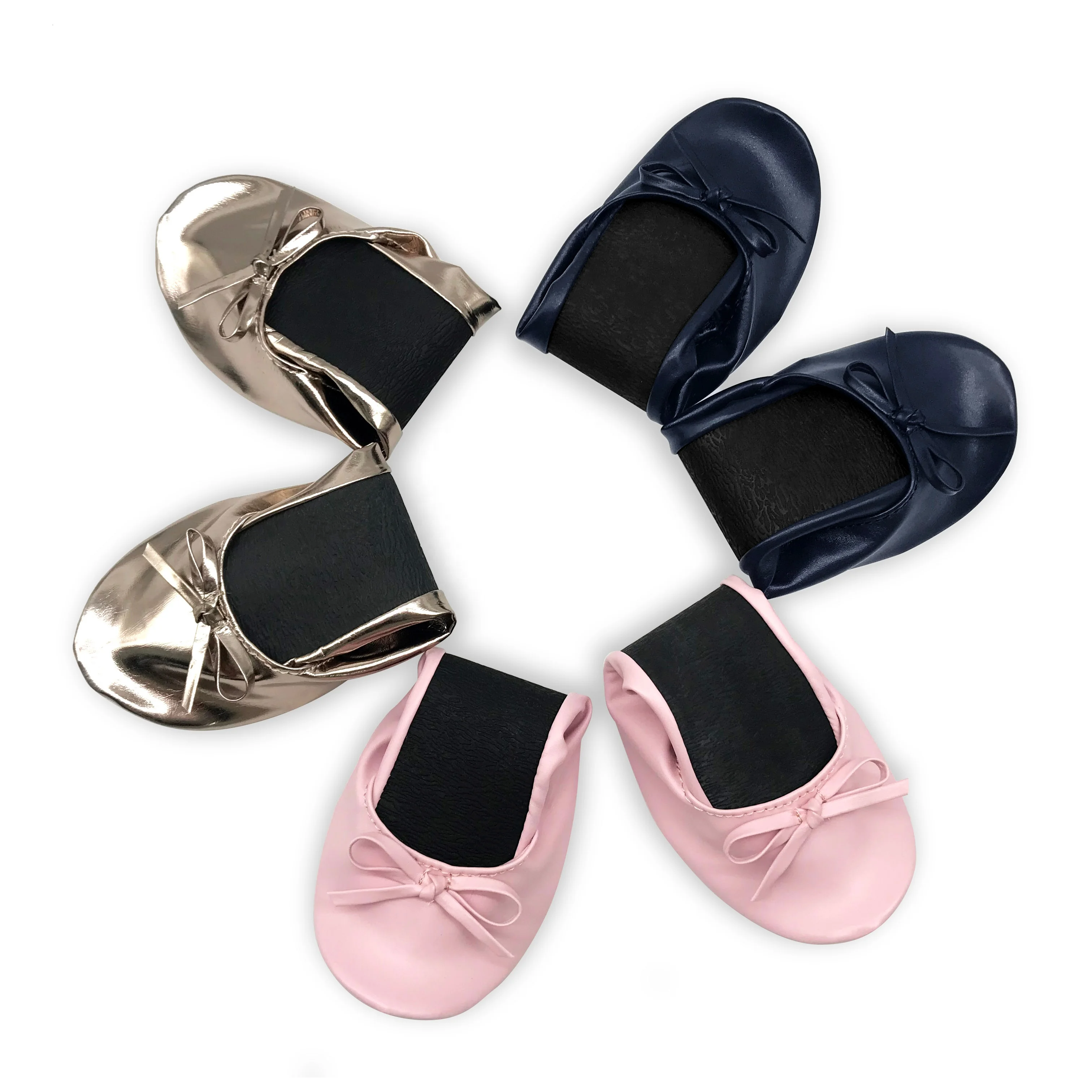 folding flat shoes