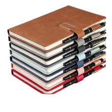 2024 Leather Diary Travel A5 Writing Customized Hot Selling PU Leather Hardcover Diary Notebook