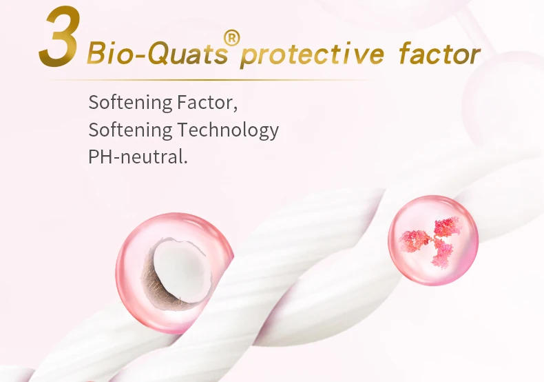 Bio-Quats protective factor. Softening Factor,Softening Technology, PH-neutral.