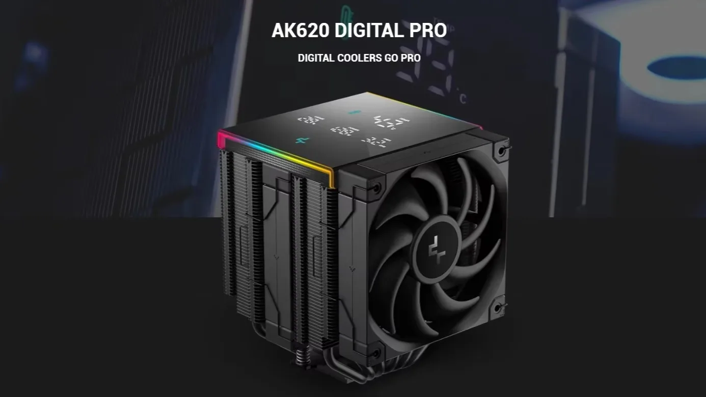 Deepcool AK620 DIGITAL PRO CPU Fan - Efficient Cooling