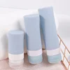 Blue Silicone Refillable Bottle