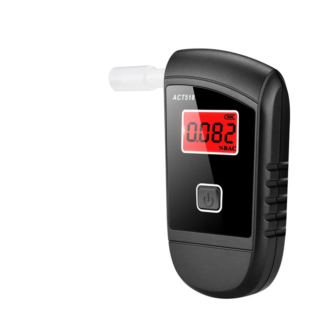 Новинка 2022, портативный профессиональный цифровой алкотестер с ЖК-дисплеем