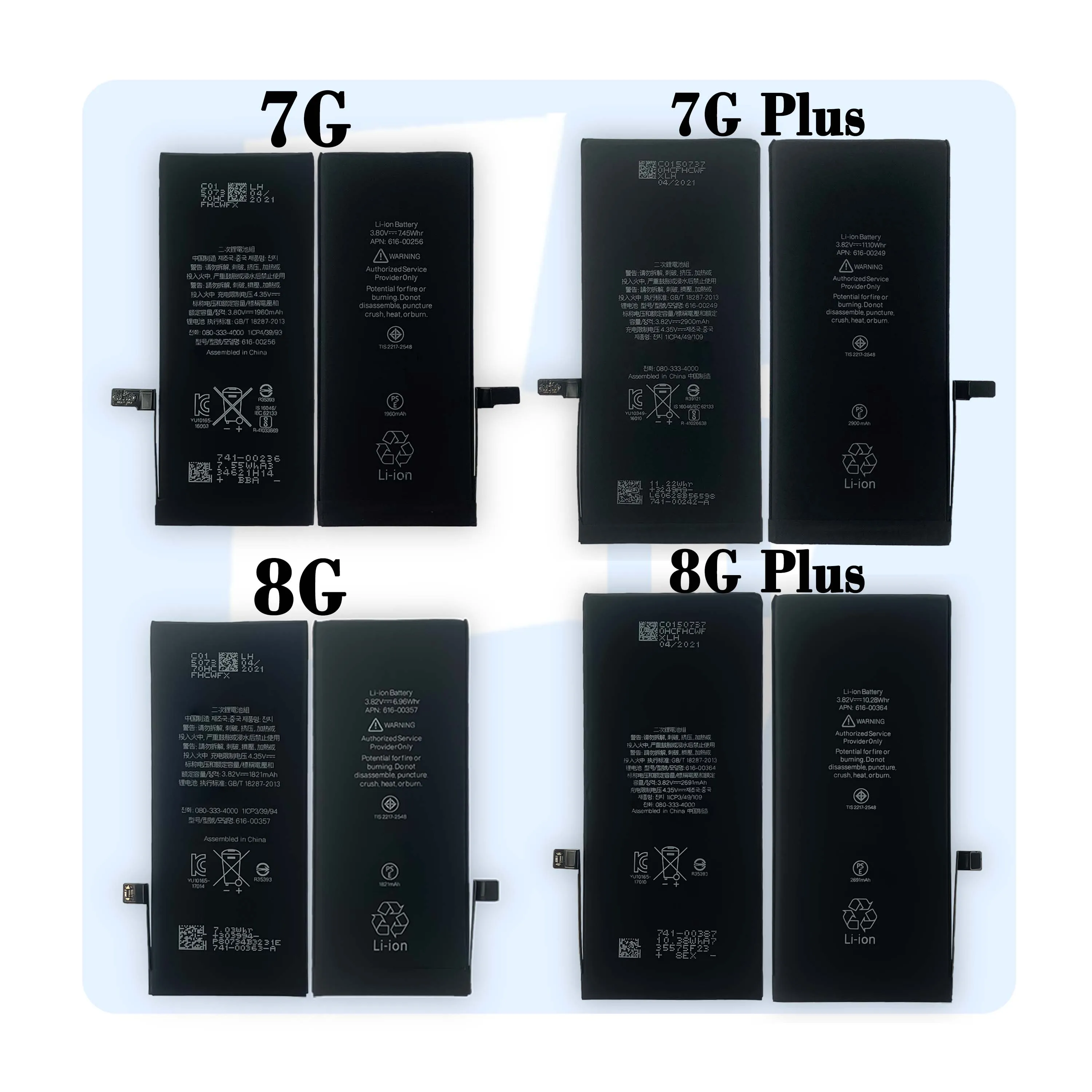 
 Литий-ионный аккумулятор OEM для сотового телефона iphone 11 11 Pro 11 Pro Max 12 Mini 12 Pro 12 Pro Max  