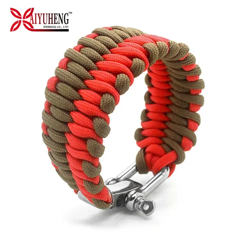 Baiyuheng Wholesale Comfortable 550 Survival Paracord Handmade Paracod