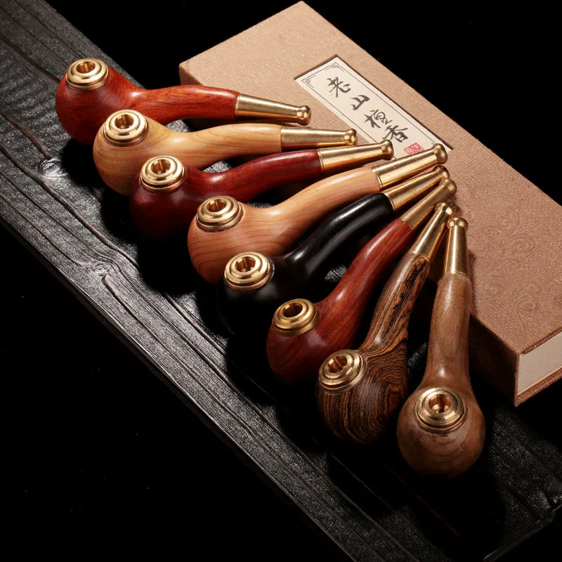 wholesale tobacco pipes Wholesale Reusable Vintage Wood Tobacco Pipes Smoking Tip Filter Men  Portable Hollow Cigarette Wooden Mouthpiece for Hookah| Alibaba.com