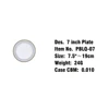 7 Inch Plate