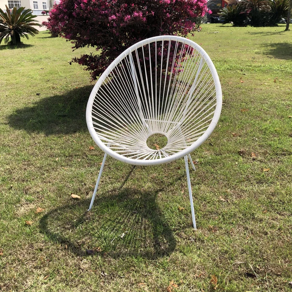 Outdoor Garden Acapulco Chair Rattan Wicker Garden Colorful String Egg