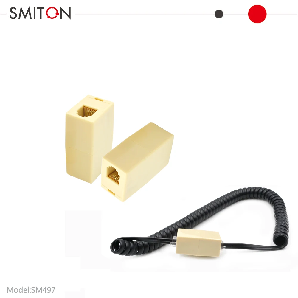 4P4C RJ9 Splitter Training Adapter Telefoon Training Adapter Y Splitter Twee Mute Knoppen voor Headset voor Nortel Meridican, Norstar, Avaya, Ashtra, Mitel, Polycom, Ge Telefoons etc