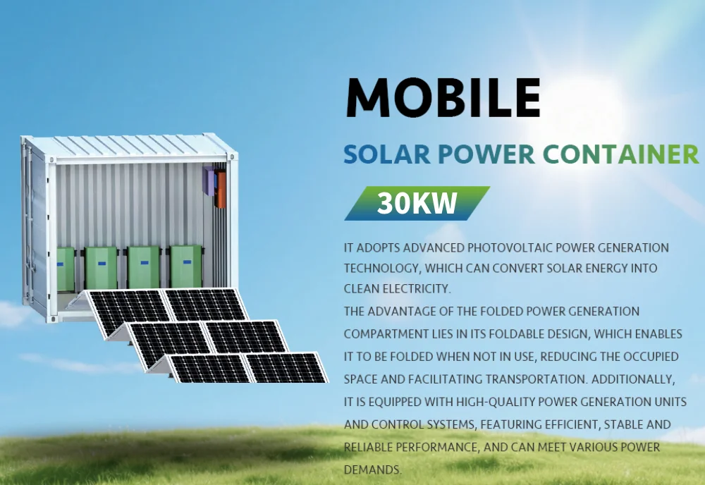 QIANEN 30kw Hybrid Inverter Portable Foldable Solar Cabin System and Mobile Energy Storage Commercial Use supplier