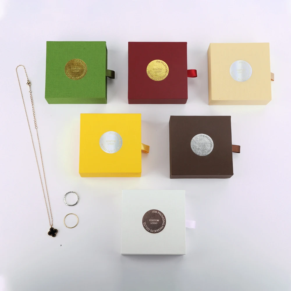 product custom logo card small favors jewelry gift box wedding-1