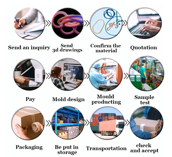 Rubber Grommet Black Silicone Rubber Grommet Moistureproof Insulation