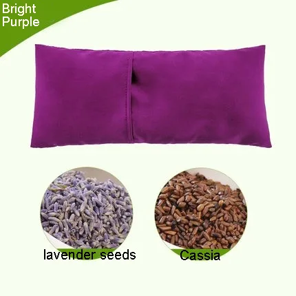 Custom Logo Over Silk Eye Weighted Pillow Aromatherapy Washable Yoga Lavender Weighted Eye Pillow