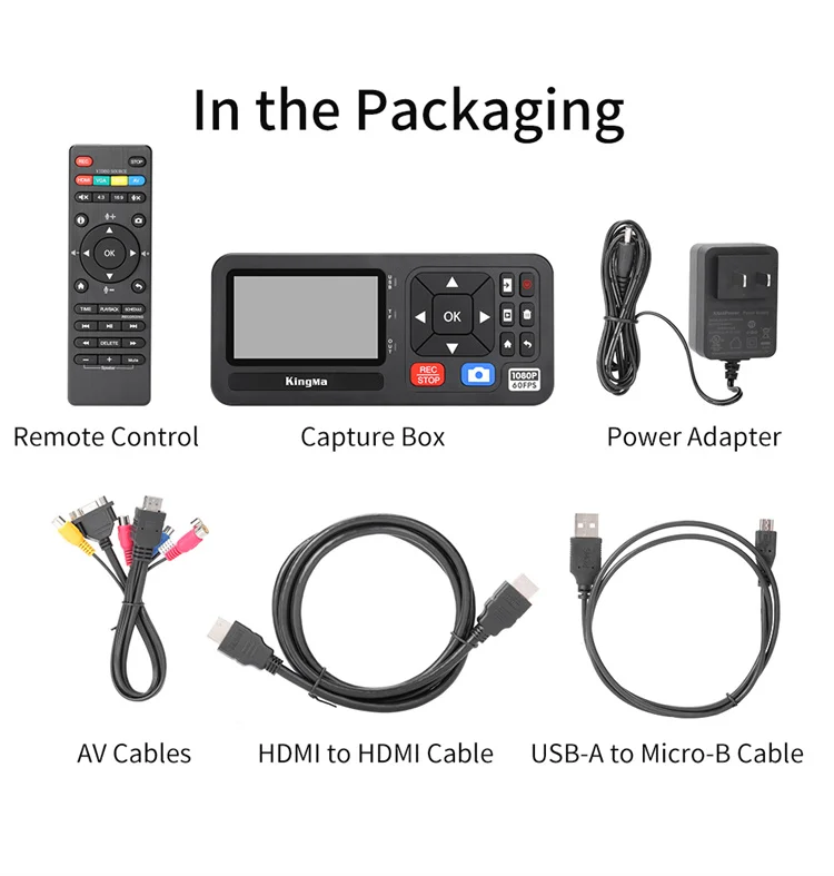 Kingma Hot Hd Dvd Video Converter Capture And Stream Video From Rca Vhs To Digital Converter Box