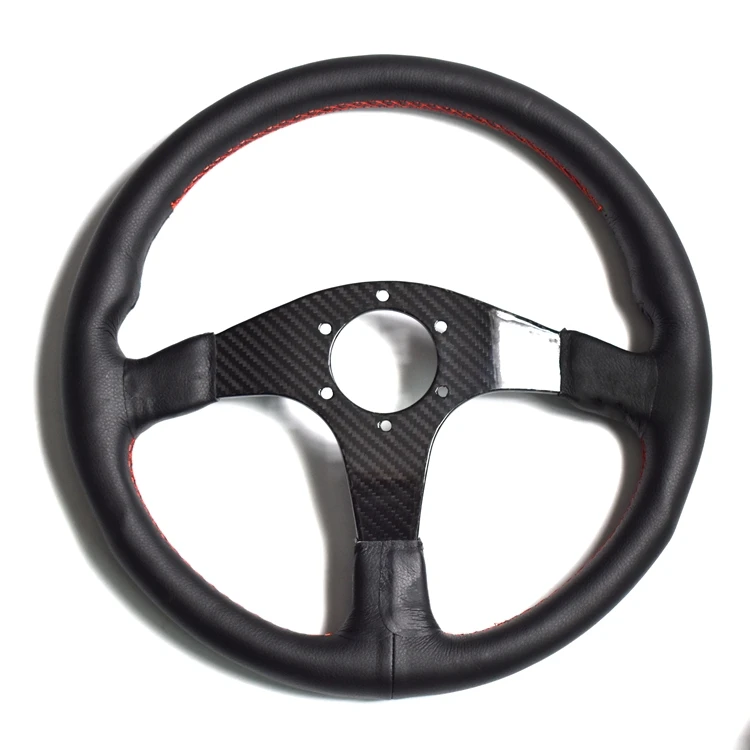 ユニバーサル ブラック レーシング スポーツ レザー タイプ 350 MM