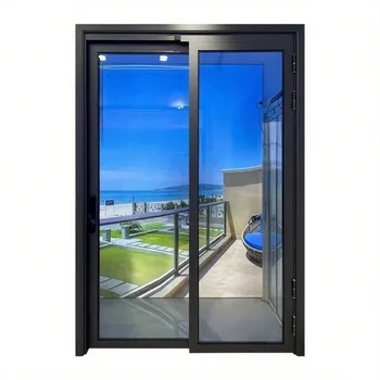 Semi-automatic Narrow Frame Sliding Door  Wholesale China Factory Exterior Sliding Doors