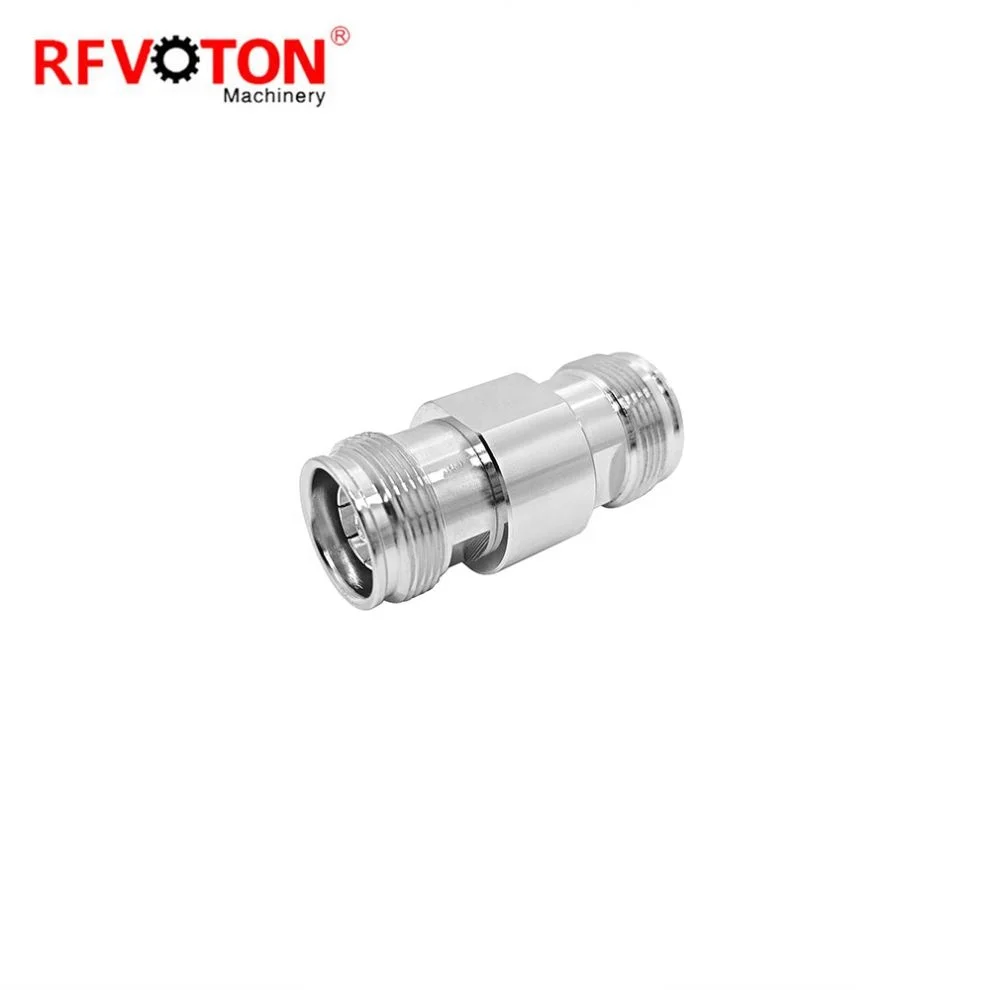 thumbnail interactive-video image 1 of 4.3-10 Mini DIN Male Connector For 1/2" Corrugated Coaxial Cable – Fits ANDREW LDF4-50A 1 of 4