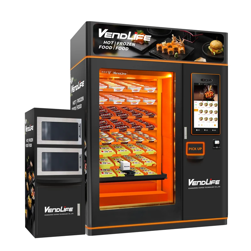 ホットサンド自動販売機｜600kg・27インチタッチスクリーン設置可能