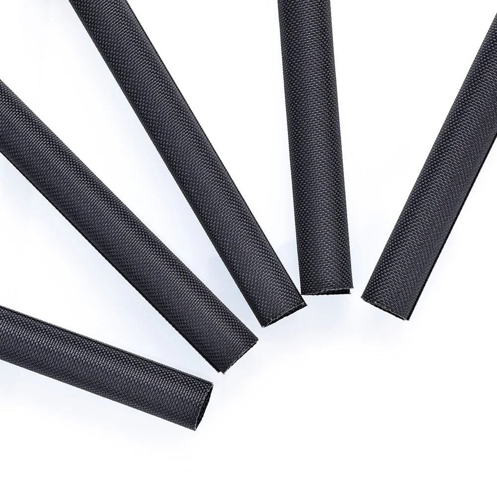 JDD SCS2160 FMVSS 302 Standard Auto Self Closing Wrap OEM Cable Management Sleeve Manufacturer